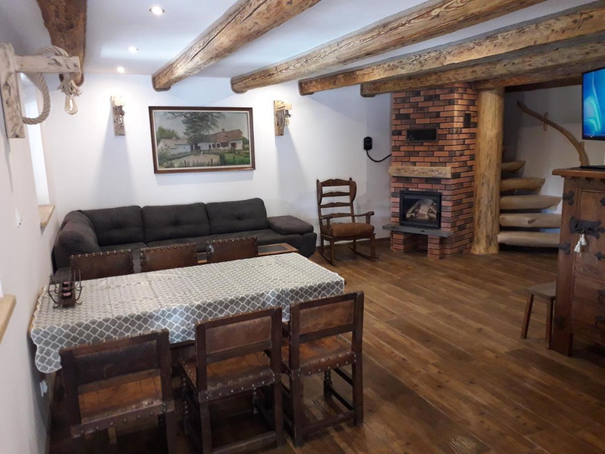 Jaskowa Chata Bieszczady Apartament Z Basenem Baligród Buitenkant foto