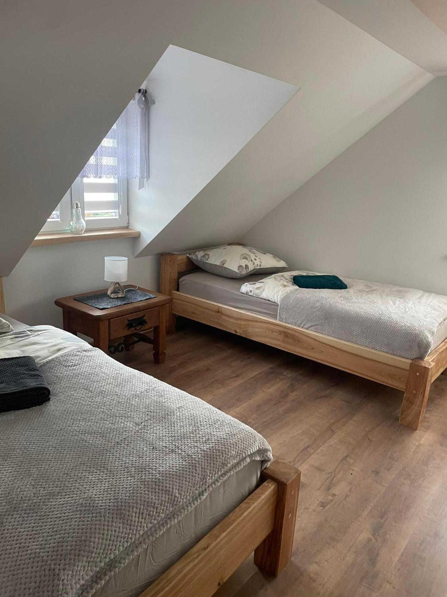 Jaskowa Chata Bieszczady Apartament Z Basenem Baligród Buitenkant foto