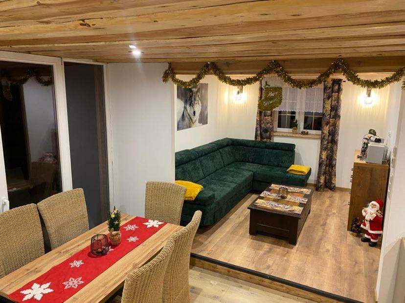 Jaskowa Chata Bieszczady Apartament Z Basenem Baligród Buitenkant foto